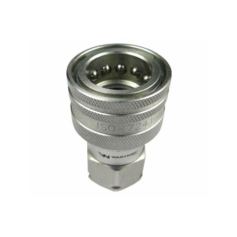 Szybkozłącze hydrauliczne gniazdo M14x1.5 gwint zewnętrzny EURO (9100814G) (ISO 7241-A) Waryński
