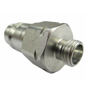 Szybkozłącze hydrauliczne wtyczka M14x1.5 gwint zewnętrzny EURO (9100814W) (ISO 7241-A) Waryński