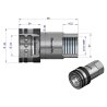 Szybkozłącze hydrauliczne gniazdo G1/2"BSP gwint wewnętrzny ISO 7241-A Waryński