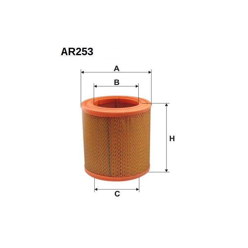 Filtr powietrza WA20-151 AR 253 Filtron (zam WA20-151)