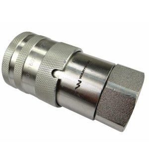 Szybkozłącze hydrauliczne suchoodcinające gniazdo G1/2"BSP gwint wewnętrzny ISO16028 Waryński