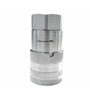 Szybkozłącze hydrauliczne suchoodcinające gniazdo G1/4"BSP gwint wewnętrzny ISO16028 Waryński