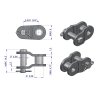 Półogniwo łańcucha wzmocnione P06A-1 ANSI A 35 06C-1 (R1 3/8) Waryński ( sprzedawane po 10 )