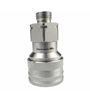 Szybkozłącze hydrauliczne gniazdo M16x1.5 gwint zewnętrzny EURO (9100816G) (ISO 7241-A) Waryński