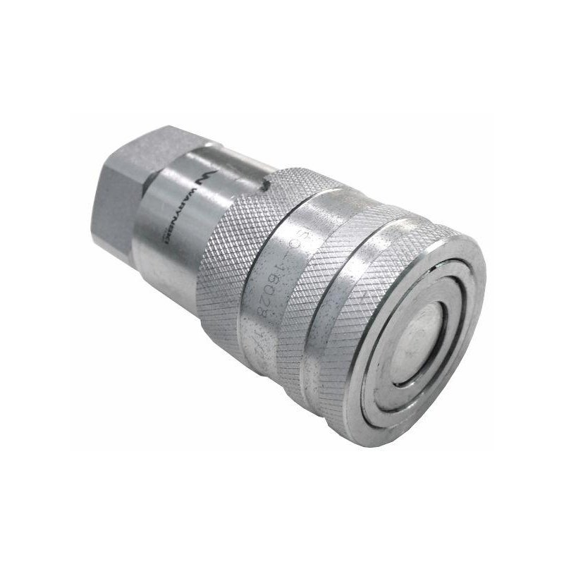 Szybkozłącze hydrauliczne suchoodcinające gniazdo G1"BSP gwint wewętrzny ISO16028 Waryński