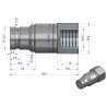 Szybkozłącze hydrauliczne suchoodcinające wtyczka G3/8"BSP gwint wewnętrzny ISO16028 Waryński
