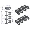 Półogniwo łańcucha P20B-3 (R3 1.1/4) Waryński ( sprzedawane po 3 )