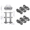 Zamek łańcucha wzmocnionego Z20A-2 ANSI A 100 (R2 1.1/4) Waryński ( sprzedawane po 3 )