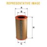 Filtr powietrza AF25352, AF25557 Wix (zam AF25352)  WA6462