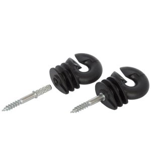 Izolator okrągły z wkrętem fi 5 do drewna ROYAL FARM (sprzedawane po 25 szt)