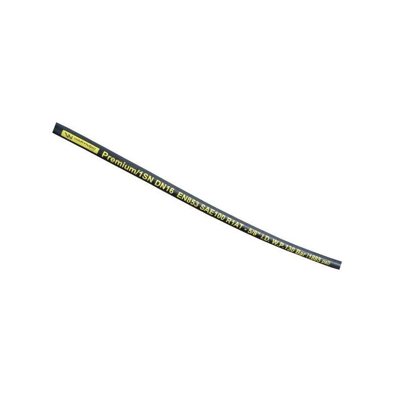 Wąż hydrauliczny do zakuwania DN16 1-oplotowy 130 Bar Waryński (sprzedawany po 25m)