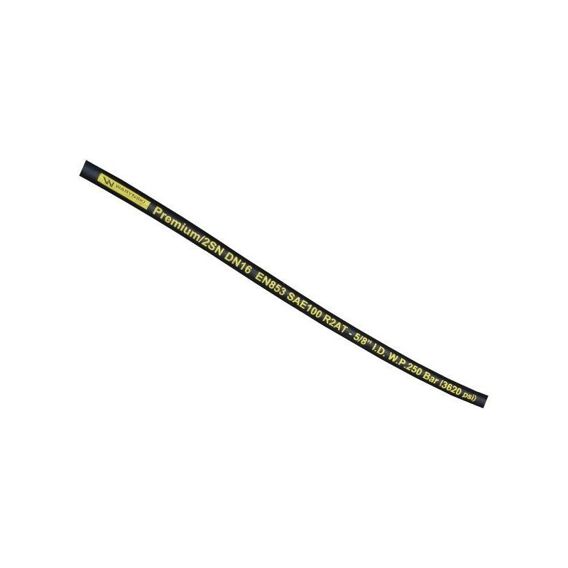 Wąż hydrauliczny do zakuwania DN16 2-oplotowy 250 Bar Waryński (sprzedawany po 25m)