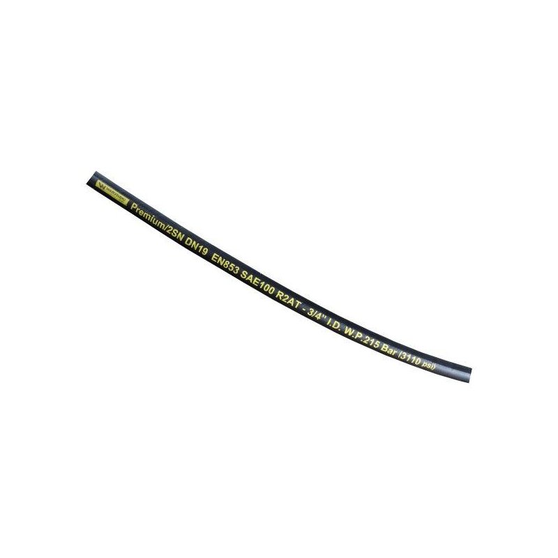 Wąż hydrauliczny do zakuwania DN19 2-oplotowy 215 Bar Waryński (sprzedawany po 25m)