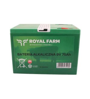 Bateria alkaliczna 75Ah 9V ROYAL FARM 201031002 do ECOSTOP