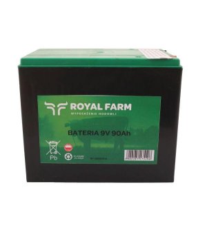 Bateria 90Ah 9V 6AS6 ROYAL FARM 201031012