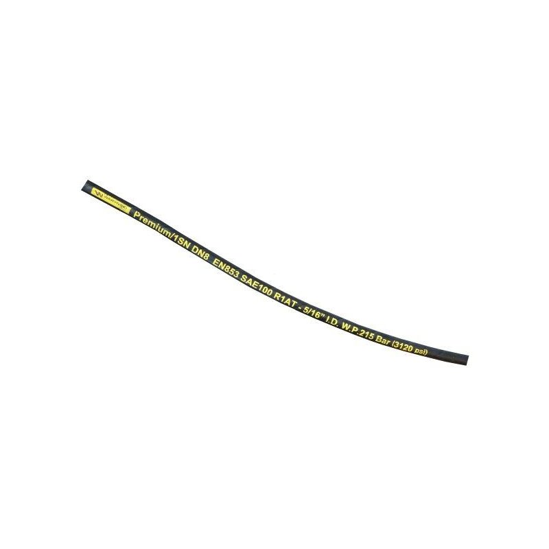 Wąż hydrauliczny do zakuwania DN08 1-oplotowy 215 Bar Waryński (sprzedawany po 50m)