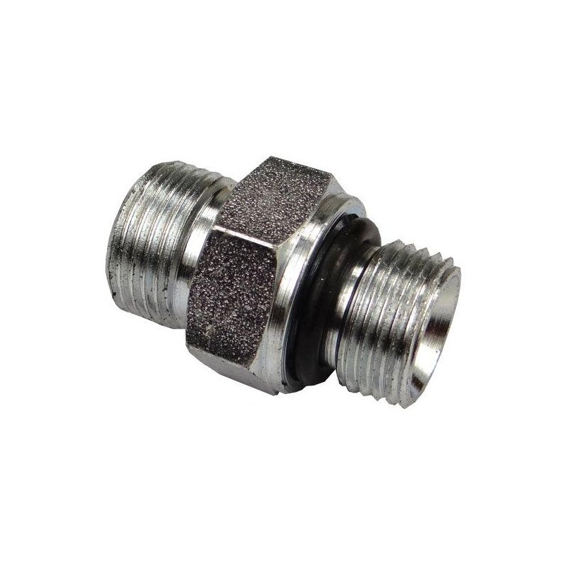 Złącze hydrauliczne proste BB G3/8-18x1.5 z uszczelnieniem (G3/8X18)