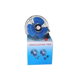 Wentylator wiatrak 12V obrotowy duży