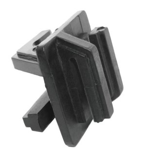 Izolator zatrzaskowy fi 10 do taśmy i drutu ROYAL FARM (sprzedawane po 25 szt)