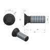 Śruba kpl. płużna podsadzana M12x35 mm kl.8.8 Waryński ( sprzedawane po 25 )