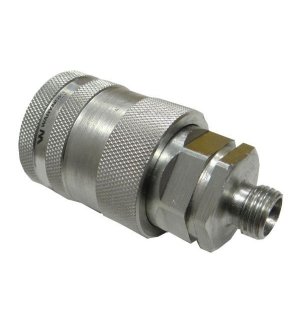 Szybkozłącze hydrauliczne gniazdo M14x1.5 gwint zewnętrzny EURO PUSH-PULL (9100814G) (ISO 7241-A) Waryński