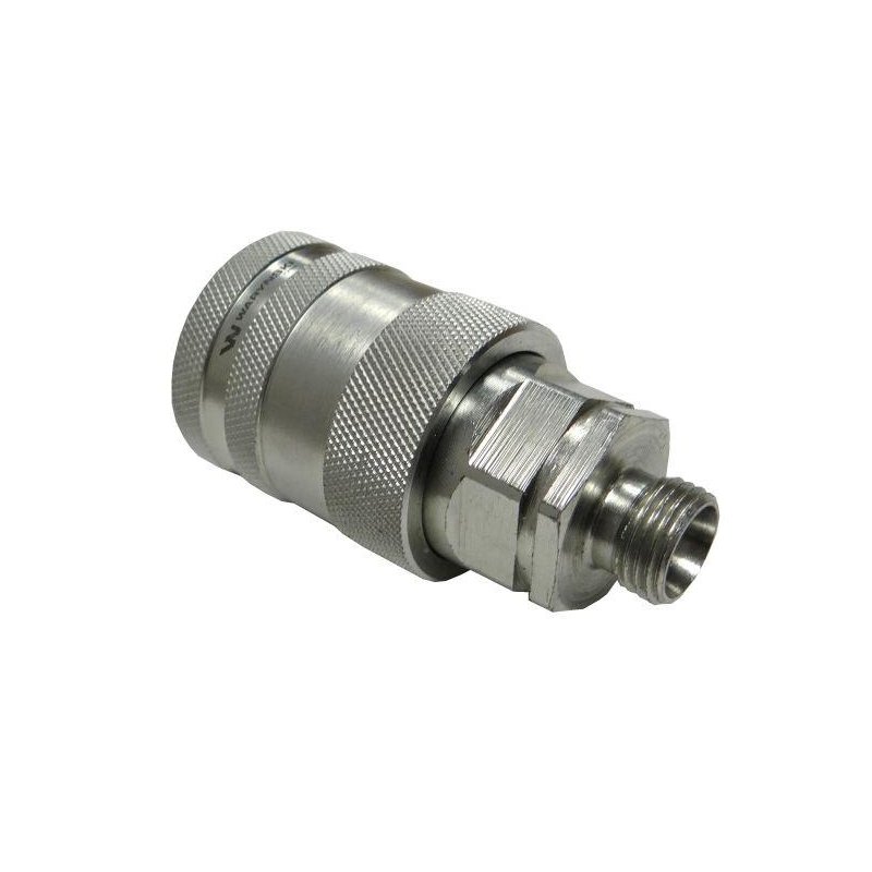 Szybkozłącze hydrauliczne gniazdo M16x1.5 gwint zewnętrzny EURO PUSH-PULL (9100816G) (ISO 7241-A) Waryński