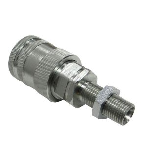 Szybkozłącze hydrauliczne gniazdo long M16x1.5 gwint zewnętrzny EURO PUSH-PULL (9100816GL) (ISO 7241-A) Waryński