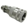 Szybkozłącze hydrauliczne gniazdo long M18x1.5 gwint zewnętrzny EURO PUSH-PULL (9100818GL) (ISO 7241-A) Waryński
