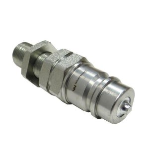 Szybkozłącze hydrauliczne wtyczka long M18x1.5 gwint zewnętrzny EURO (9100818W) (ISO 7241-A) Waryński