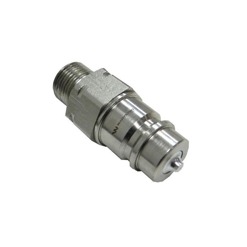 Szybkozłącze hydrauliczne wtyczka M20x1.5 gwint zewnętrzny EURO (9100822W) (ISO 7241-A) Waryński
