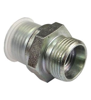 Przyłącze hydrauliczne proste BB M22x1,5-G1/2-ED z uszcz. (G1/2X22) CAST