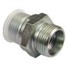 Przyłącze hydrauliczne proste BB M22x1,5-G1/2-ED z uszcz. (G1/2X22) CAST