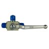 Zawór kulowy hydrauliczny 3-drożny M18x1.5 z otworami montażowymi