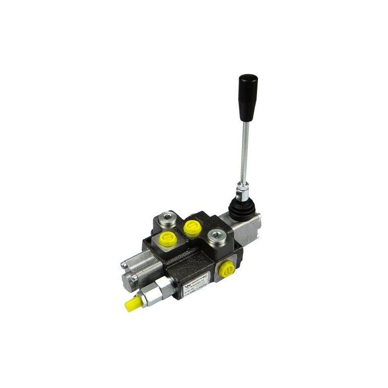 Rozdzielacz hydrauliczny 1-sekcyjny max przepływ 40L  z zatrzaskiem Waryński