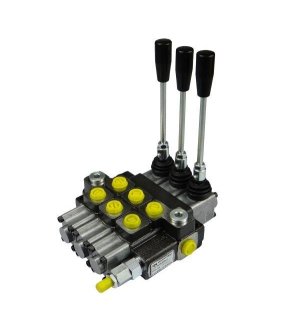 Rozdzielacz hydrauliczny 3-sekcyjny max przepływ 40L  Waryński