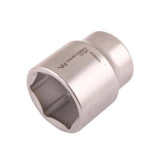 Nasadka sześciokątna 3/4". 40 mm. CrV50BV30. DIN 3124. Waryński
