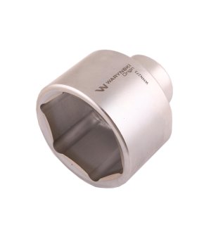 Nasadka sześciokątna 3/4". 70 mm. CrV50BV30. DIN 3124. Waryński