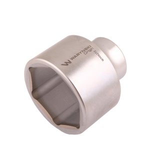 Nasadka sześciokątna 3/4". 65 mm. CrV50BV30. DIN 3124. Waryński