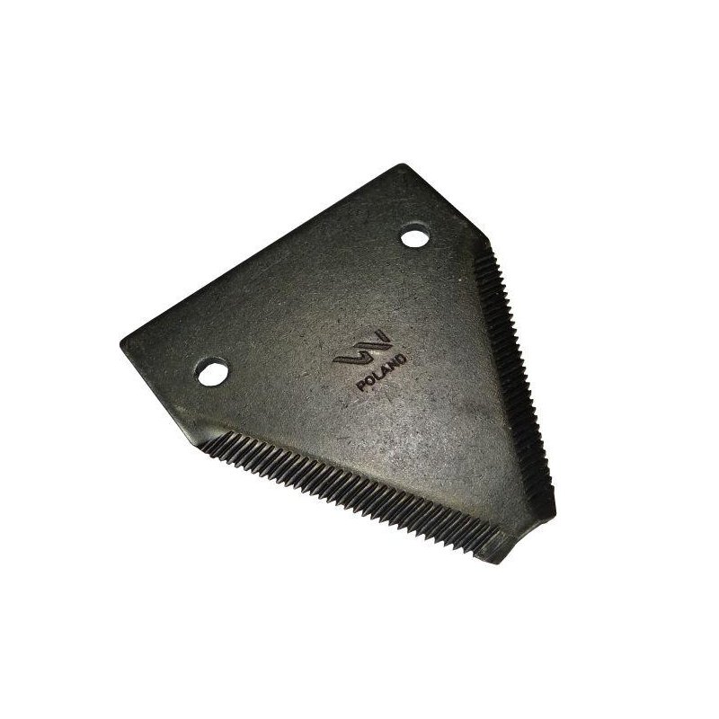 Nóż żniwny ostrza ząbkowane na wierzchu listwa nożowa zastosowanie 80365110 New Holland WARYŃSKI ( sprzedawane po 25 )