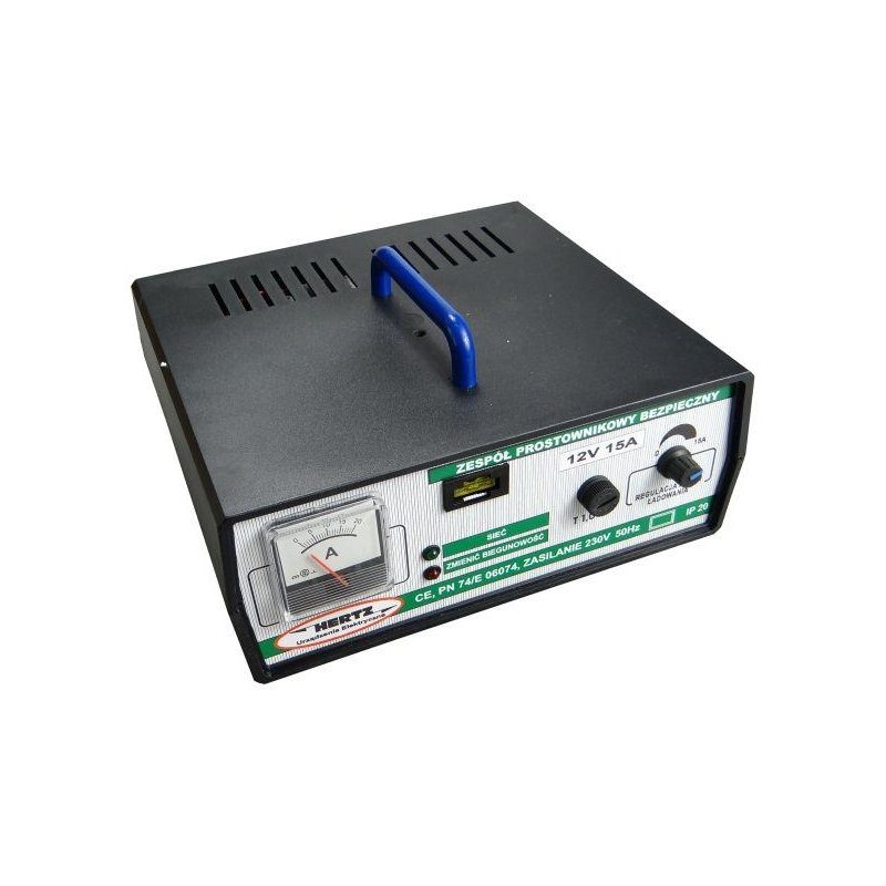 Prostownik 12V/15A Hertz