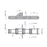 Łańcuch podajnika CA550 łapka F1/SD co 4 ogniwa 5m Waryński