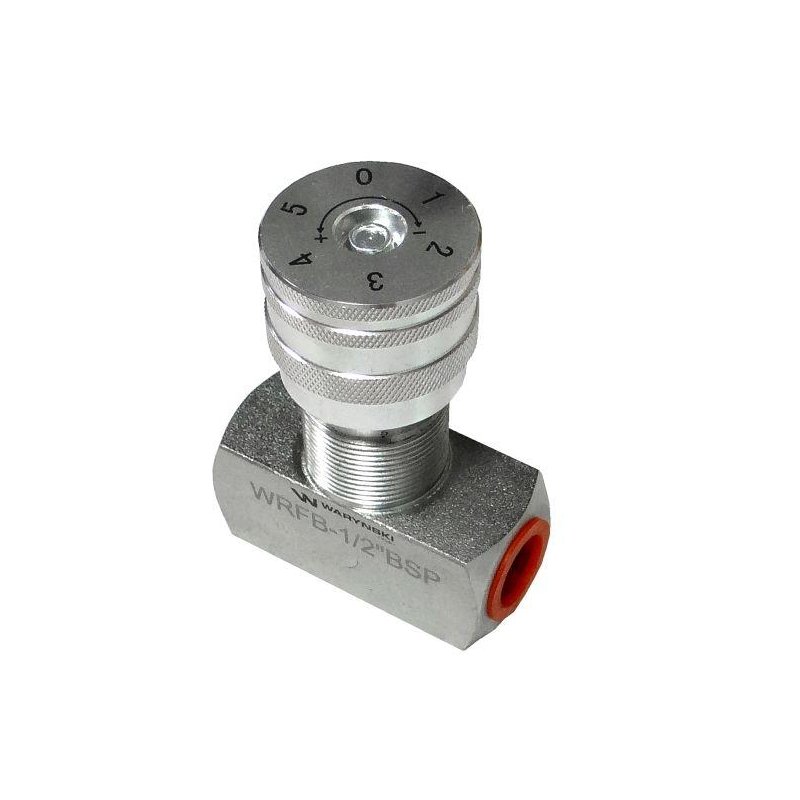 Zawór dławiący WRFB 90 1/2"BSP Waryński