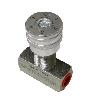 Zawór dławiący WRFB 90 1/4"BSP Waryński