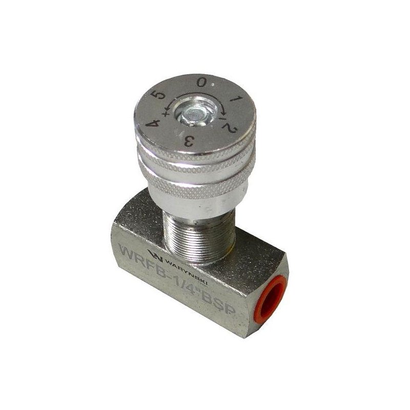 Zawór dławiący WRFB 90 1/4"BSP Waryński