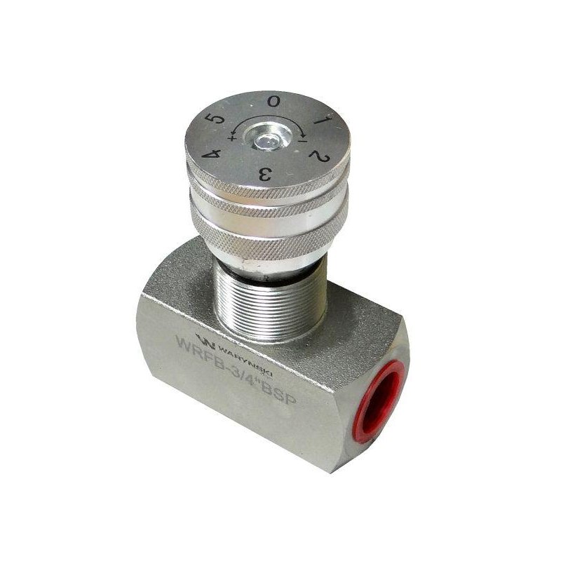 Zawór dławiący WRFB 90 3/4"BSP Waryński