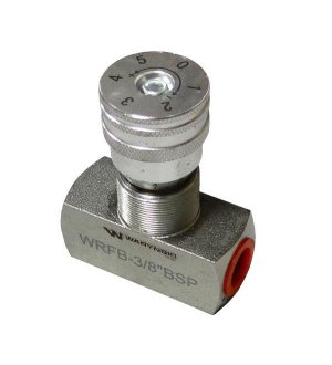 Zawór dławiący WRFB 90 3/8"BSP Waryński