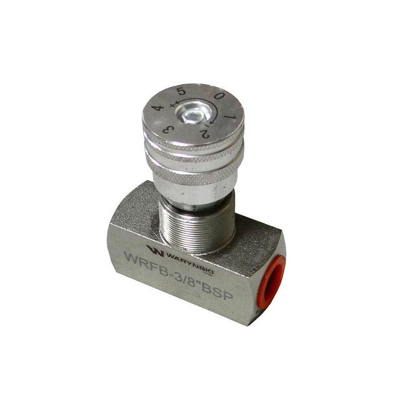 Zawór dławiący WRFB 90 3/8"BSP Waryński