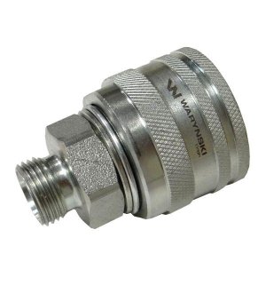 Zawór wtyczka (Bizon) M18x1,5 skręcane (ZSR6160102) Waryński