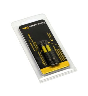 Końcówki wkretakowe udarowe bity T30 50mm 2 szt w op Waryński