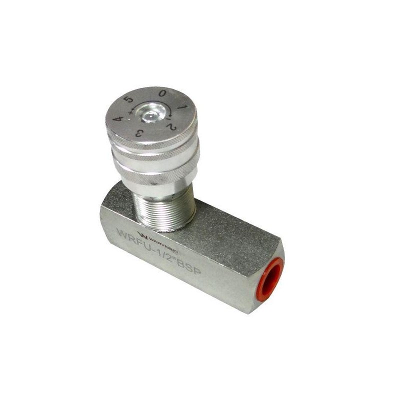 Zawór dławiąco-zwrotny WRFU 90 1/2"BSP Waryński